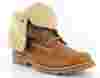 Timberland 6 inch shearling boot femme MARRON/BEIGE