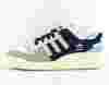 Adidas Forum 84 low cl blanc beige bleu