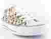 Converse Allstar Low Woven Blanc/Multicolor