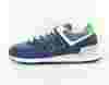 New Balance 574 bleu vert blanc