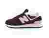 New Balance 574 femme bordeaux rose