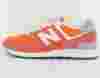 New Balance 574 orange blanc