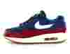 Nike Air max 1 Bleu marine bordeaux