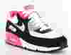 Nike air max 90 femme blanc rose BLANC/NOIR/ROSE
