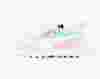 Puma Rider fv future vintage blanc rose vert saumon