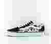 Vans Old skool paradise floral noir blanc floral