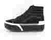 Vans Sk8 hi stacked noir blanc gomme