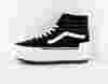 Vans Sk8-hi stacked noir blanc gomme