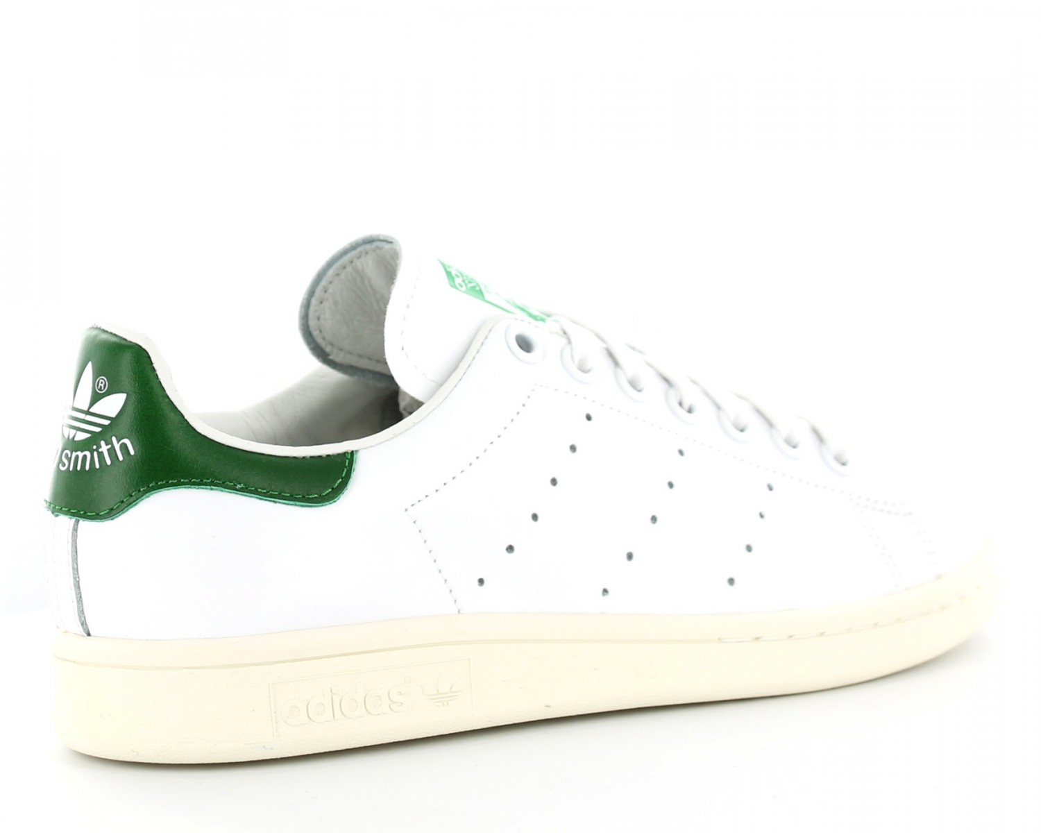 struik dennenboom activering Adidas Stan Smith Premium BLANC/VERT B24364