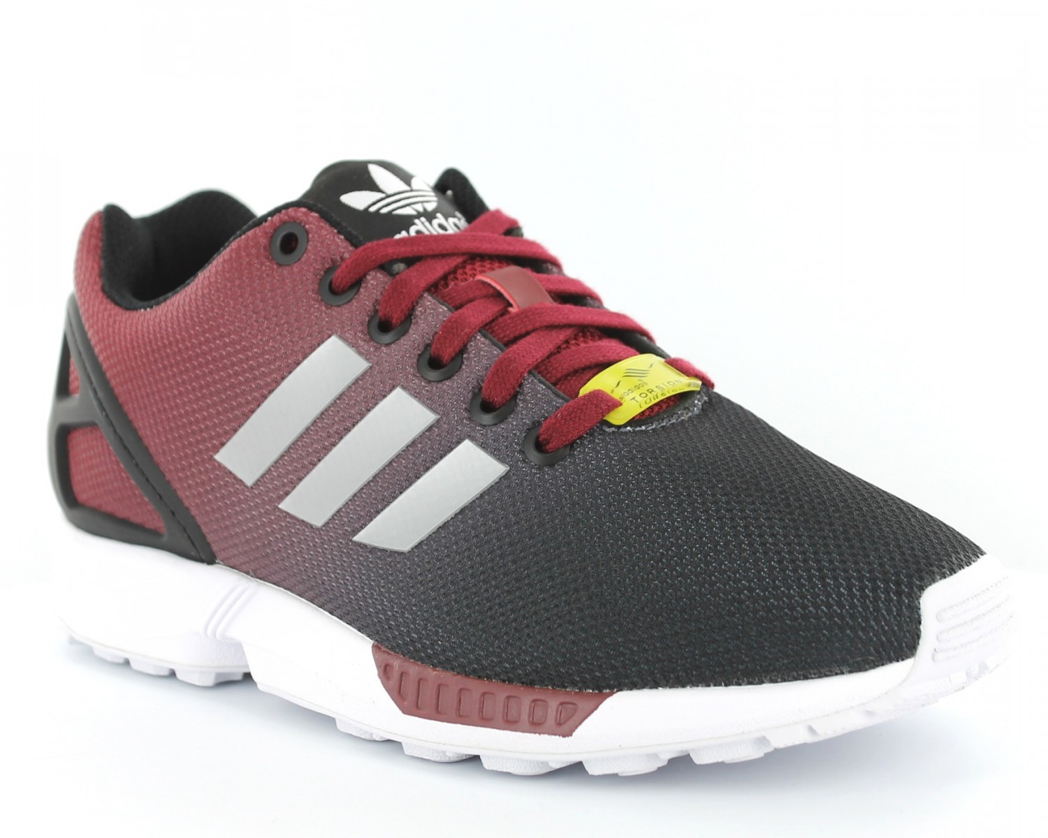 zx flux bordeaux femme