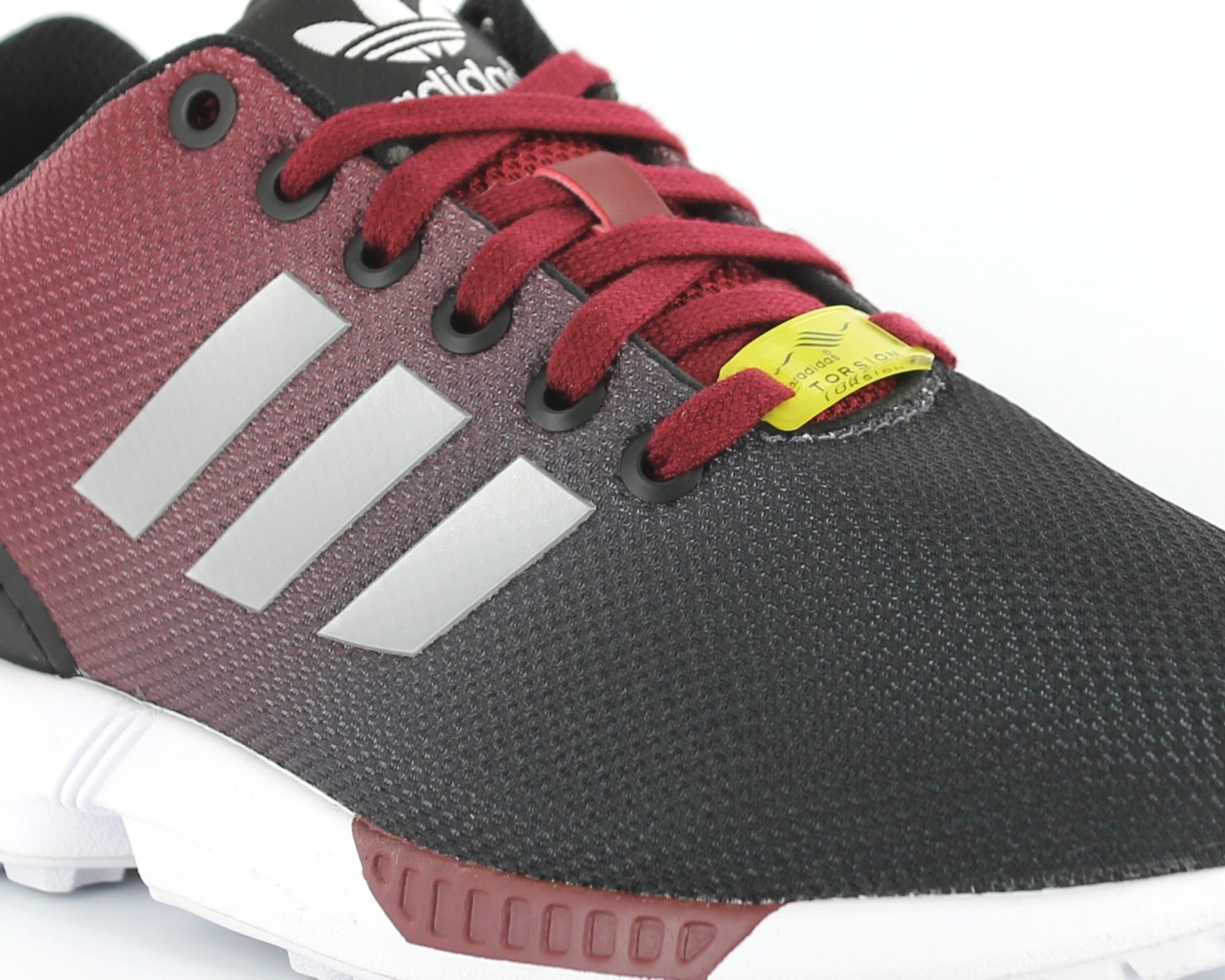 zx flux bordeaux femme