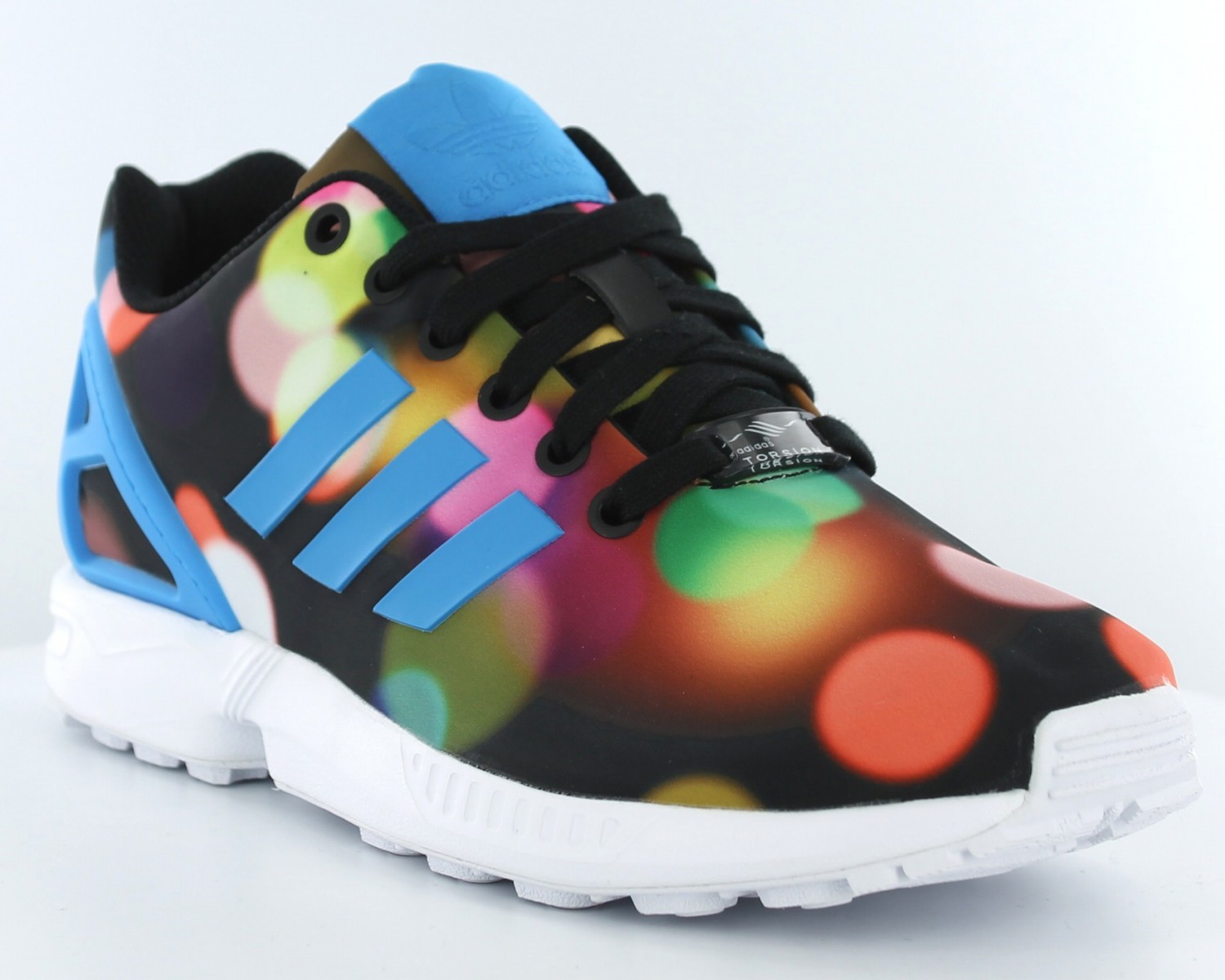 Adidas ZX Flux print femme NOIR BLEU B23984