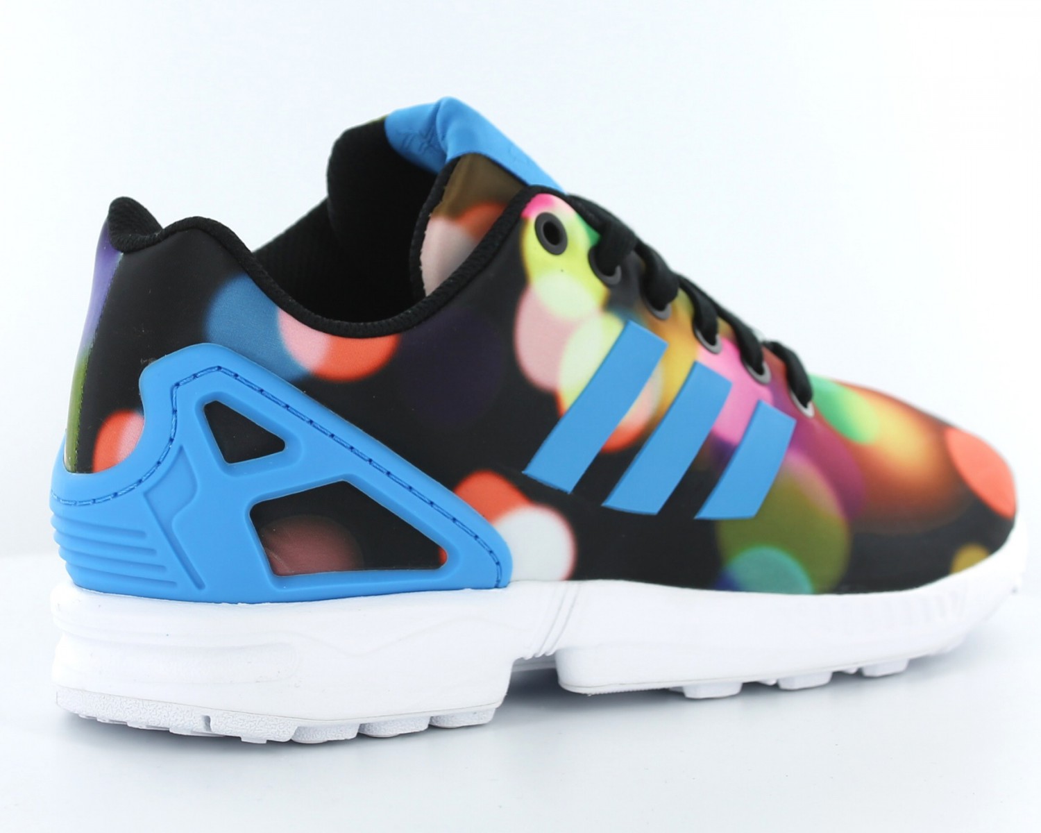 Zx flux bleu et hot sale noir