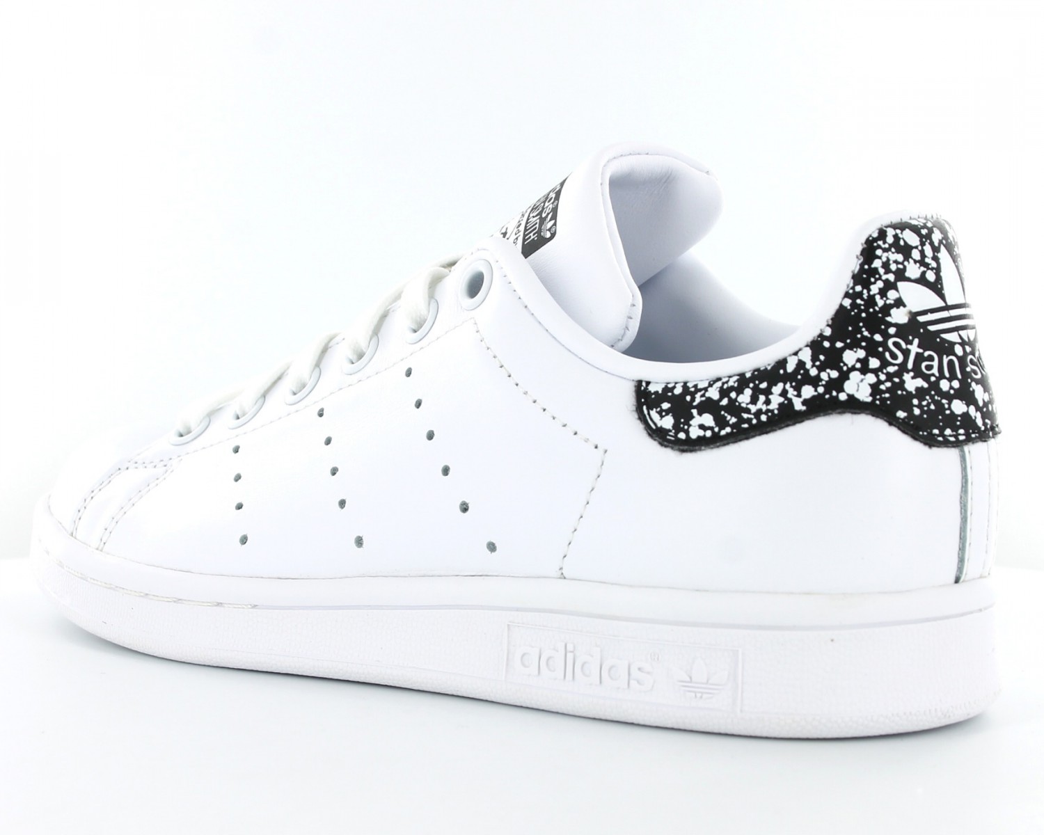Adidas Stan Smith Femme Blanc-Noir-Speakle