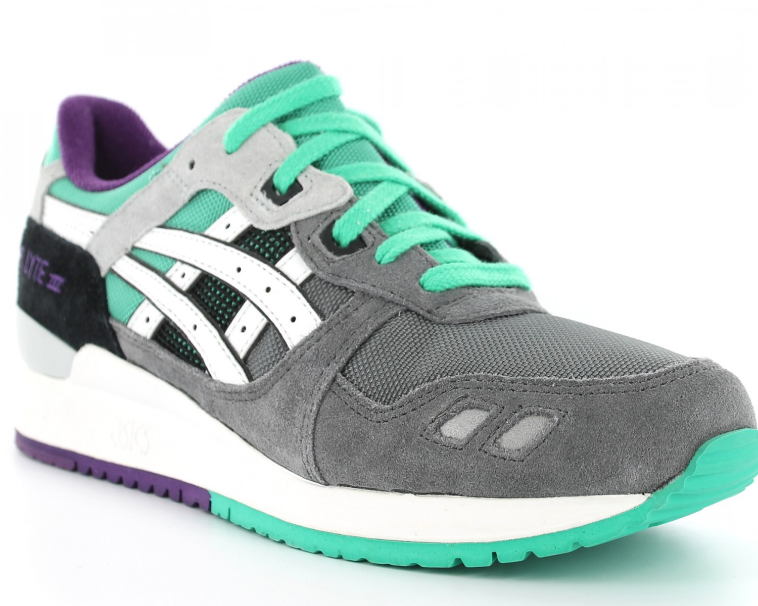 Asics Gel Lyte III (3) GRIS/BLANC/VERT