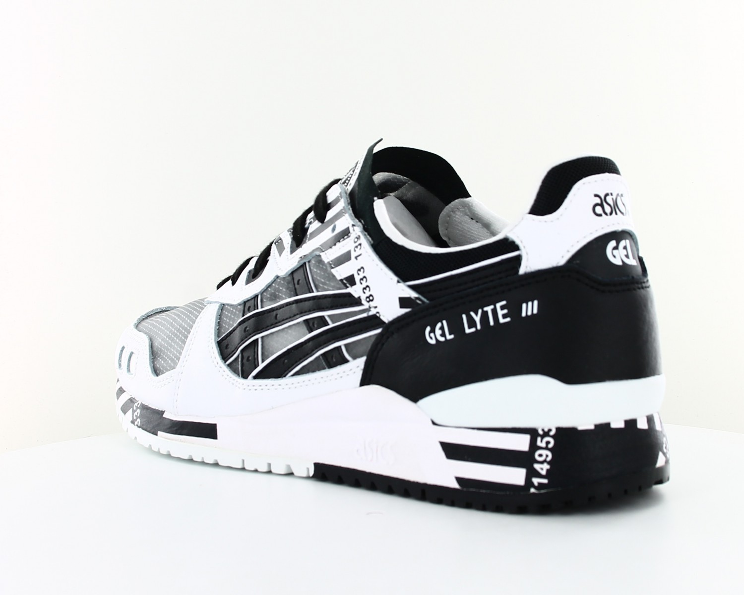 asics gel lyte 3 noir et blanche