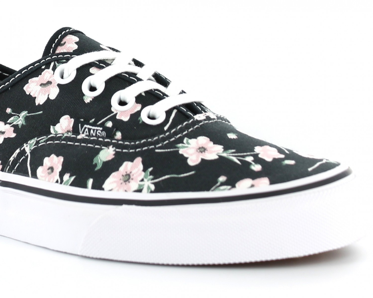 vans avec fleur