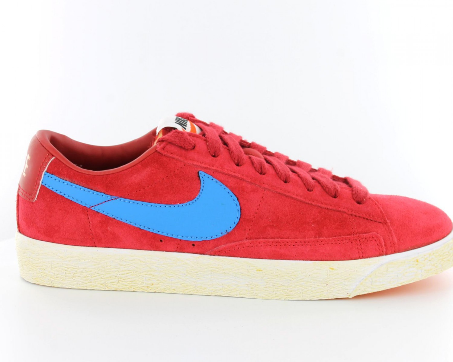 Nike blazer basse blanche et rouge shop