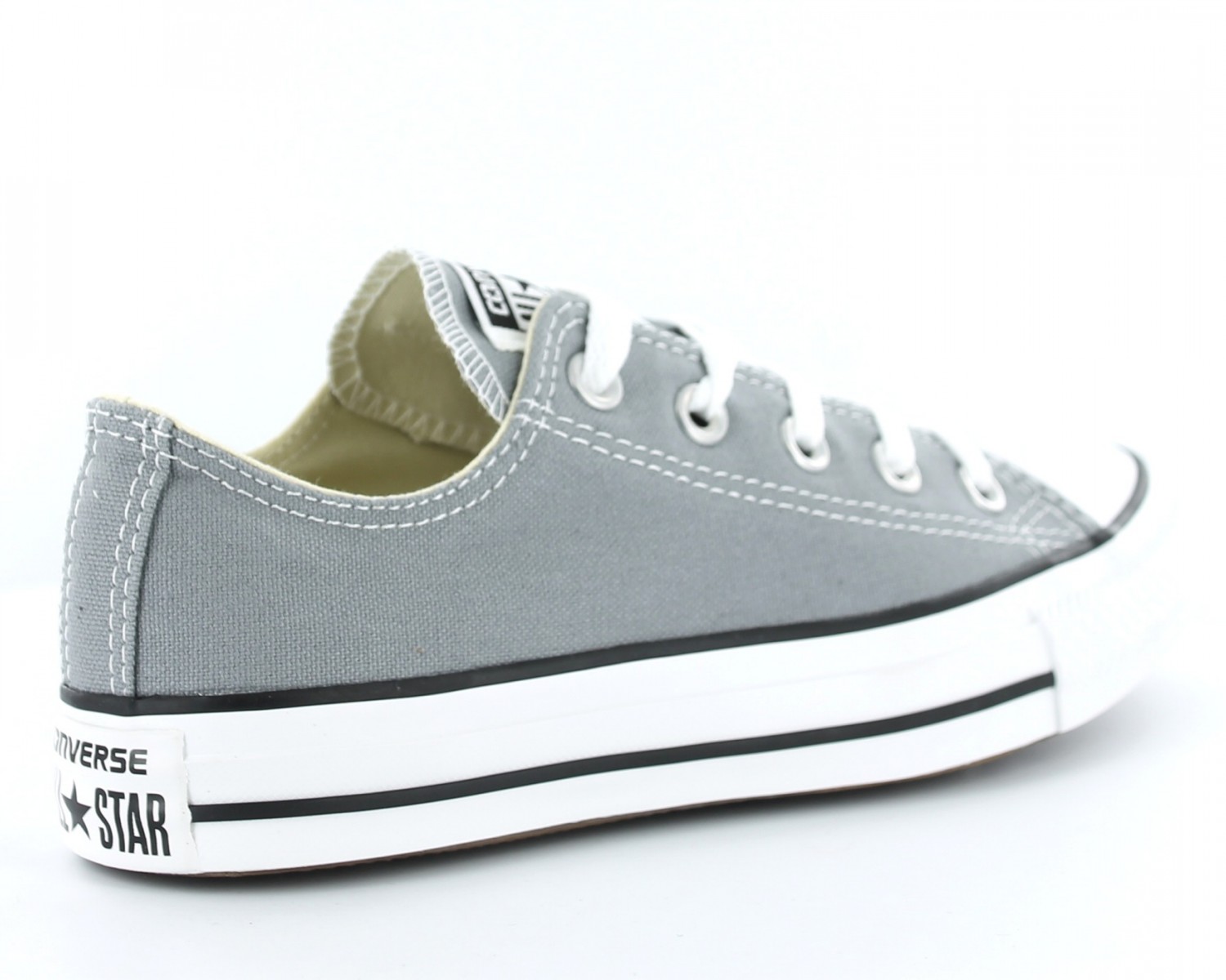 converse gris argenté