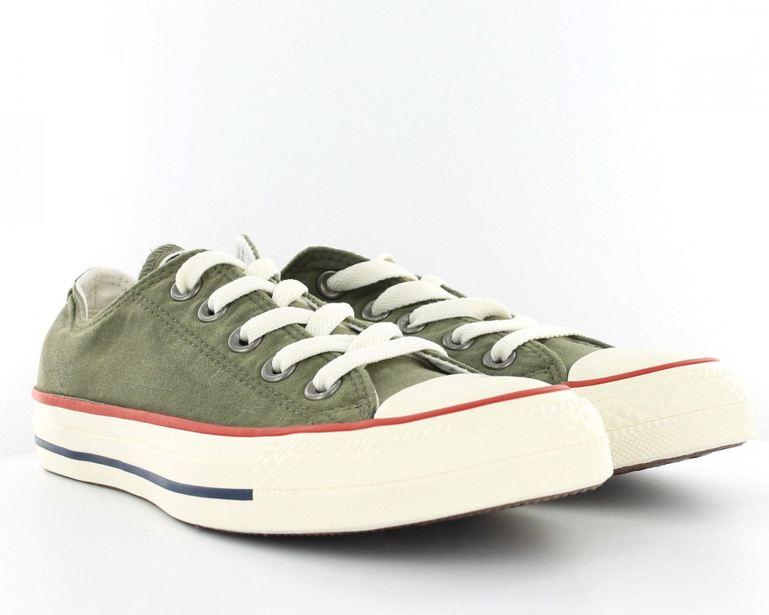 Converse Allstar vintage ox Vert kaki olive