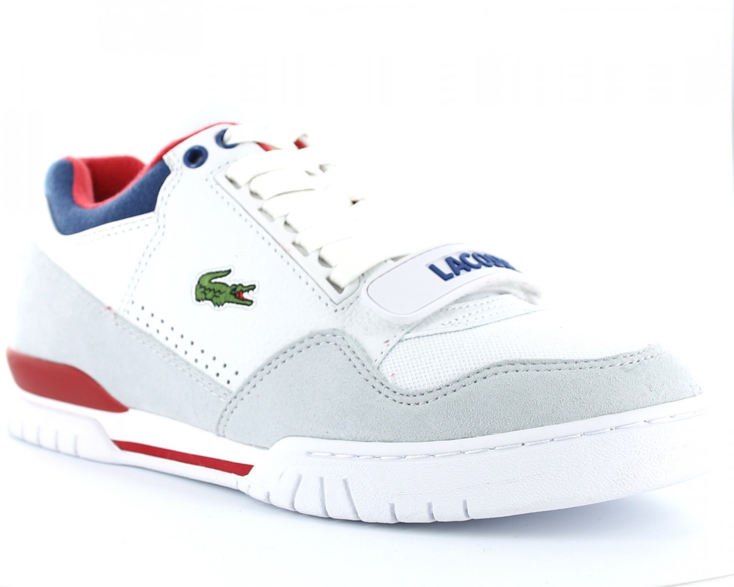 Lacoste Missouri Tricolore Blanc | vlr.eng.br