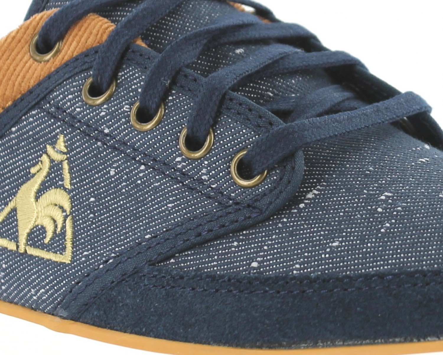 Lecoqsportif Denfert denim baby corduroy BLEU
