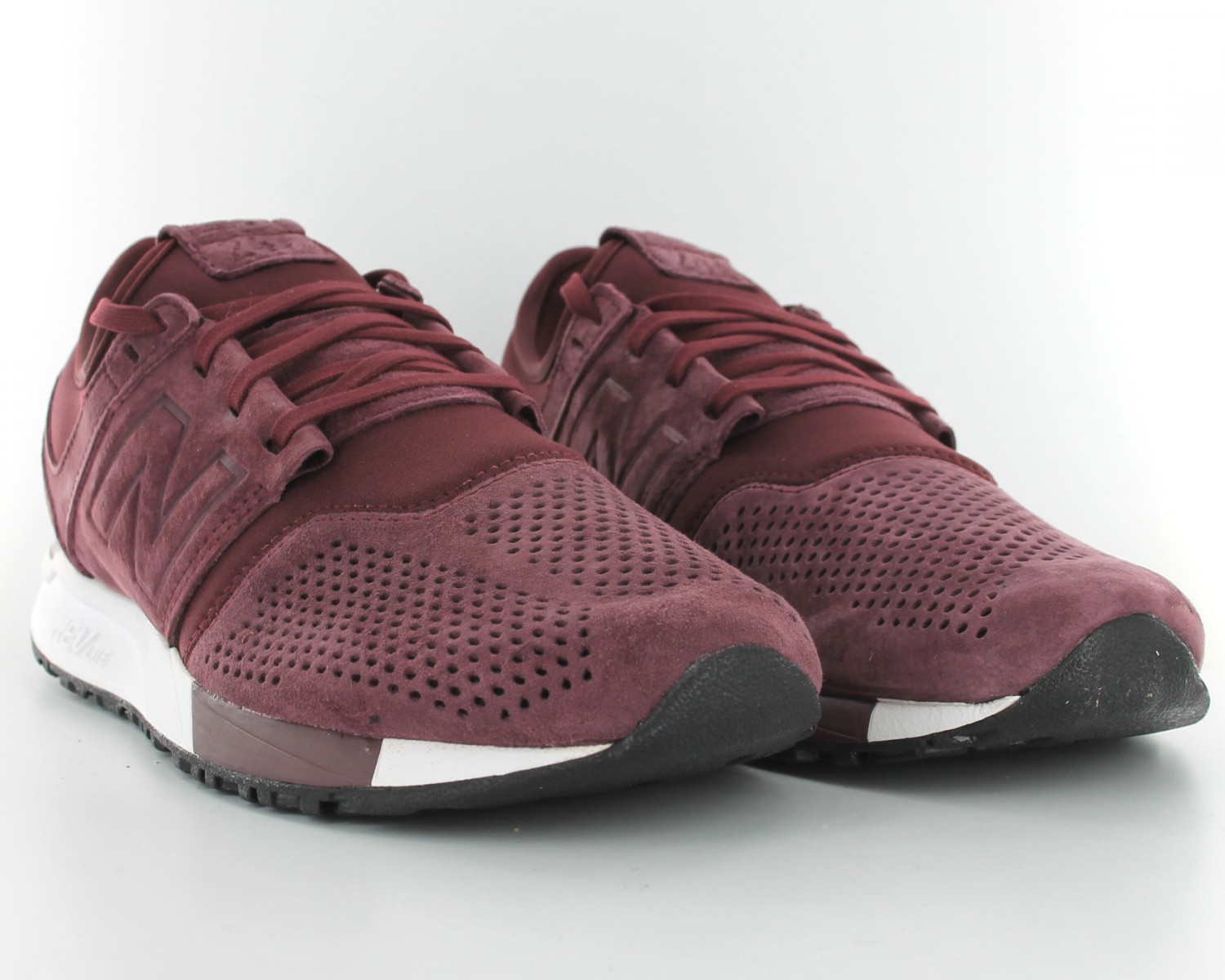 new balance 247 baskets de luxe en nubuck rose