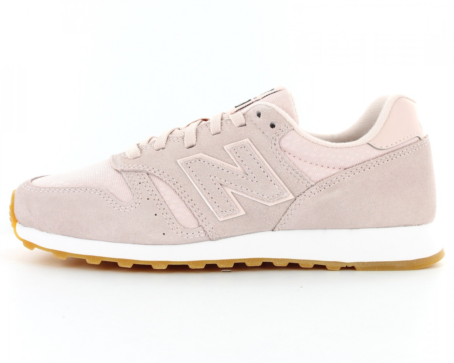 new balance 373 suede rose