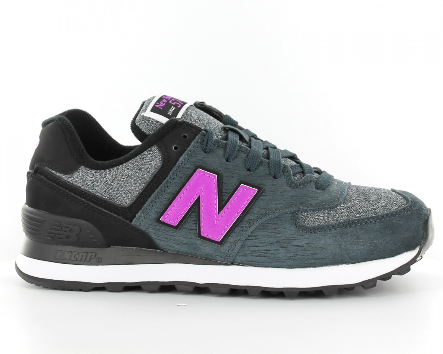 new balance 574 noir et grise femme