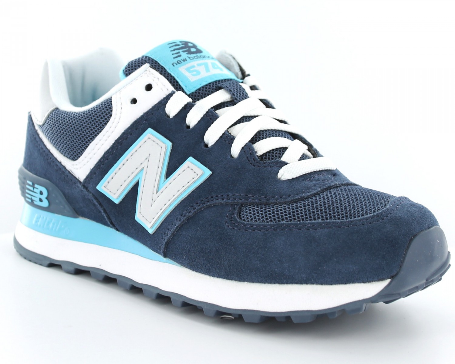 Newbalance 574 W BLEU/BLANC