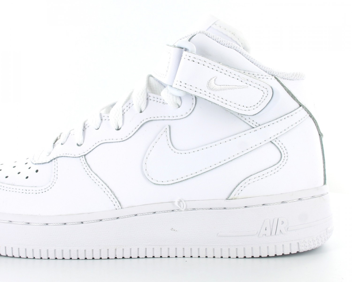 Nike Air Force 1 mid GS BLANC BLANC