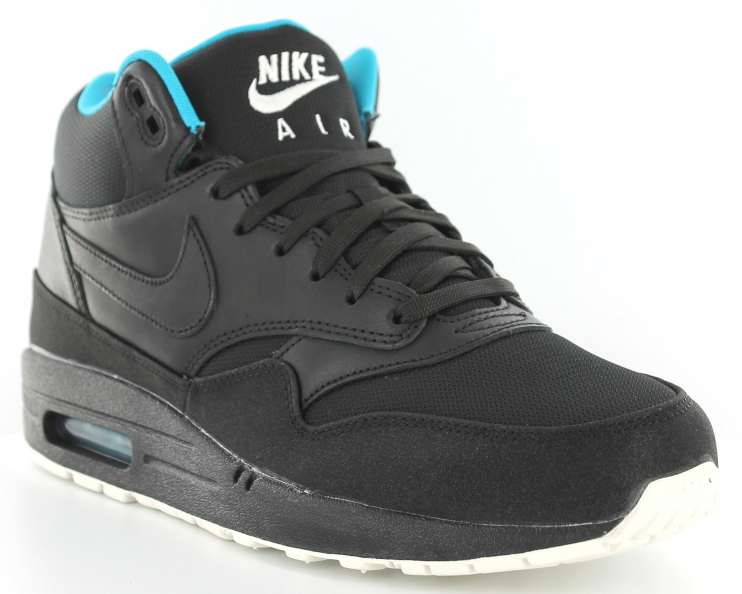 basket nike air max 1 mid fb noir