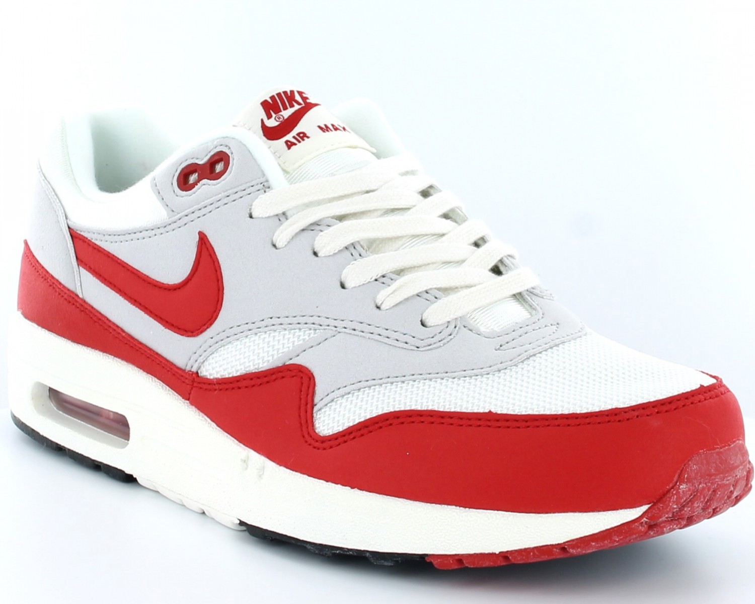 Nike air blanche et rouge best sale