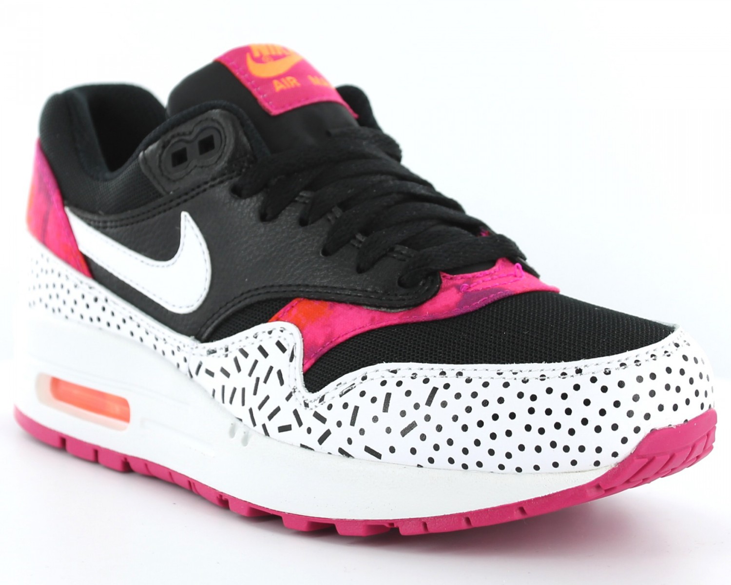 nike air max 1 femme rose et noir