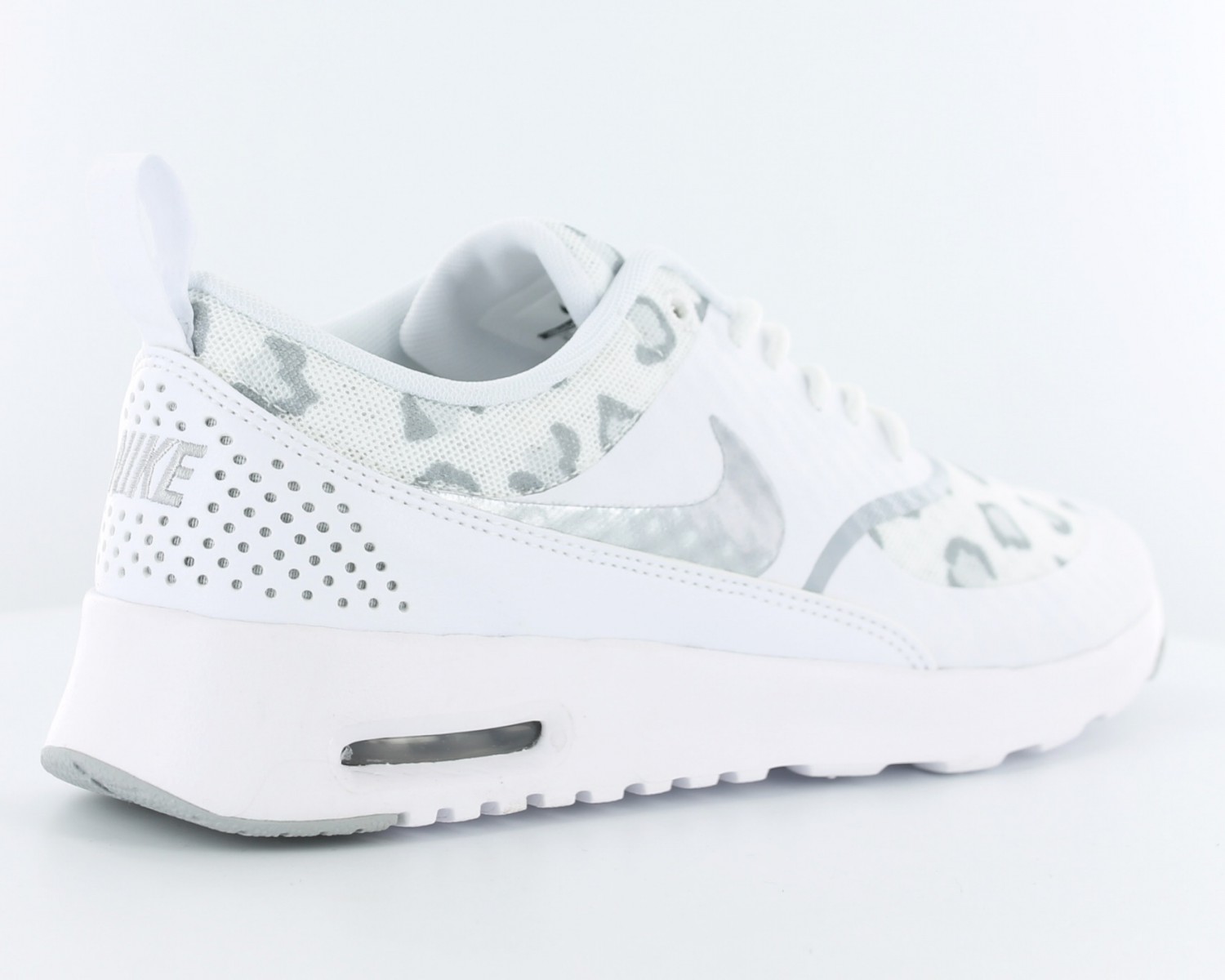 nike air max thea blanc leopard