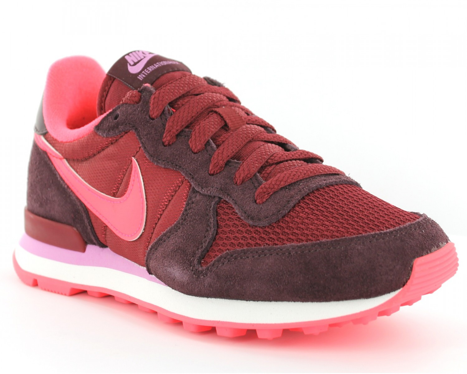 nike internationalist bordeaux femme