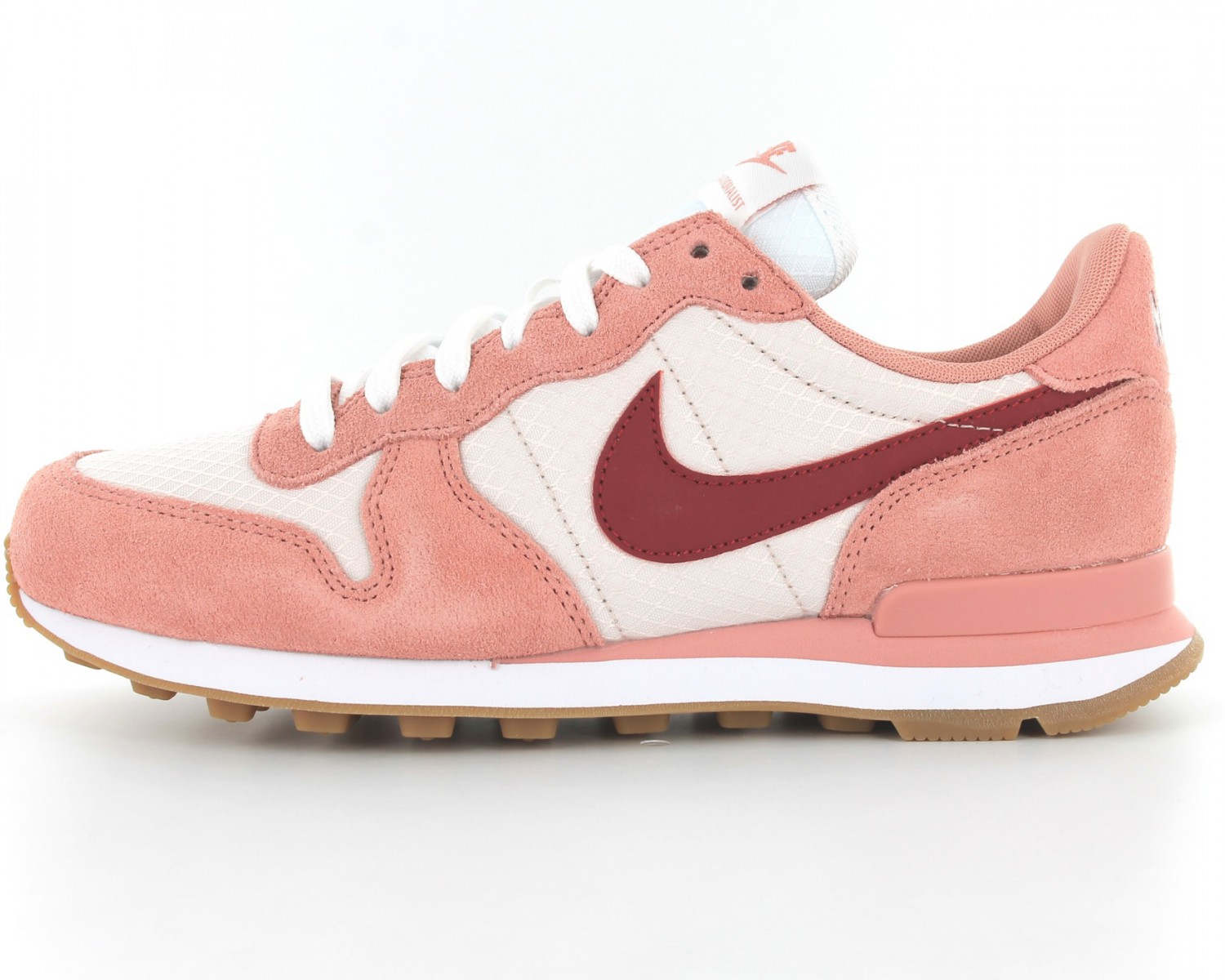 nike internationalist femme bordeaux et rose