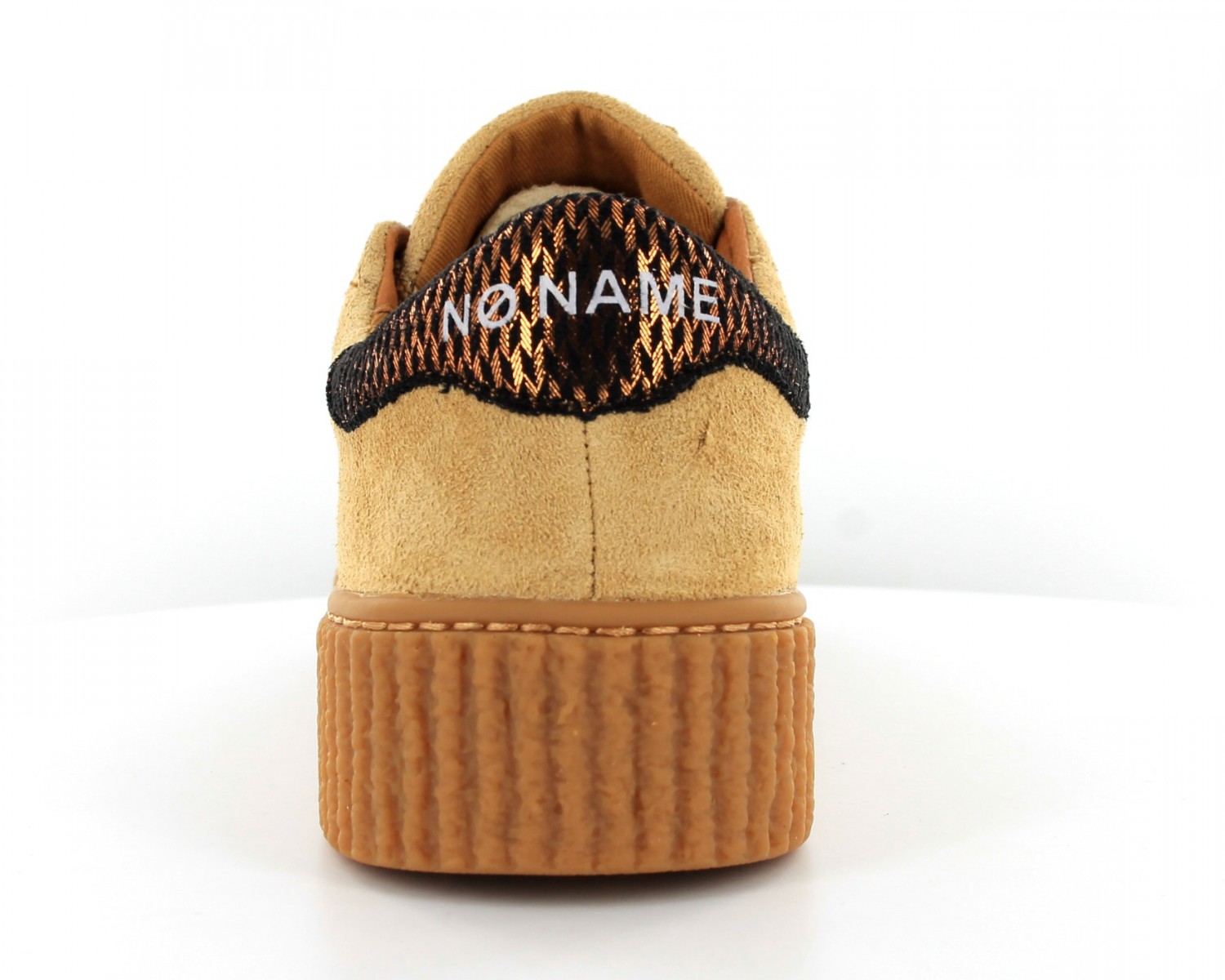 Noname Picadilly Sneakers Suede Beige Gomme