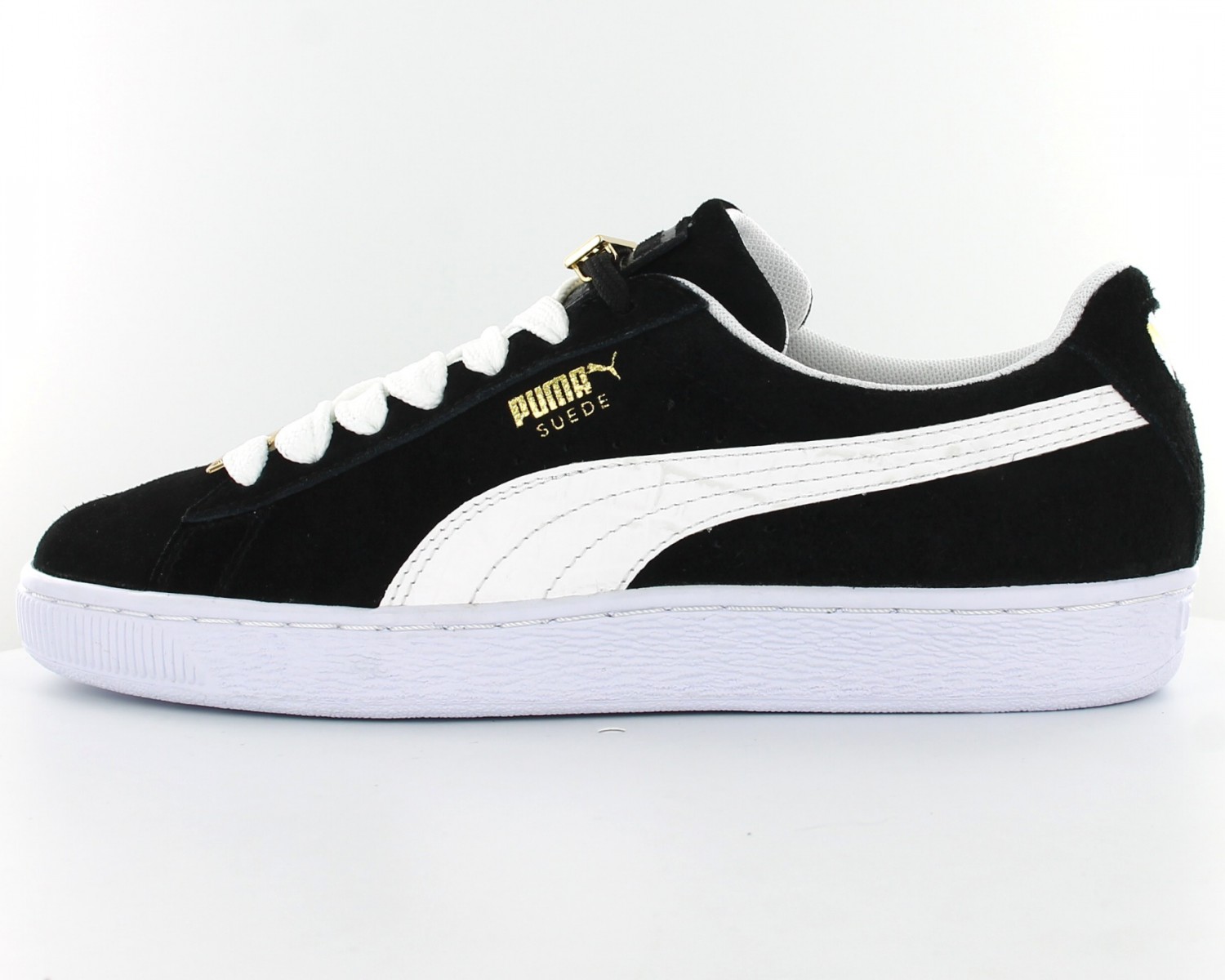 puma suede classic noir et blanc