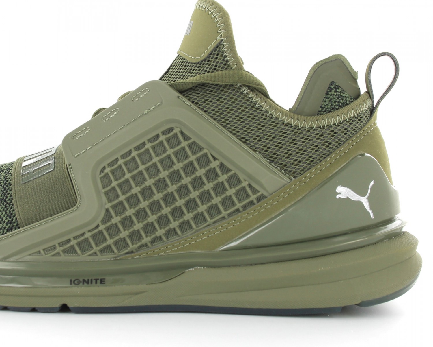 Puma Ignite Knit Olive-Kaki