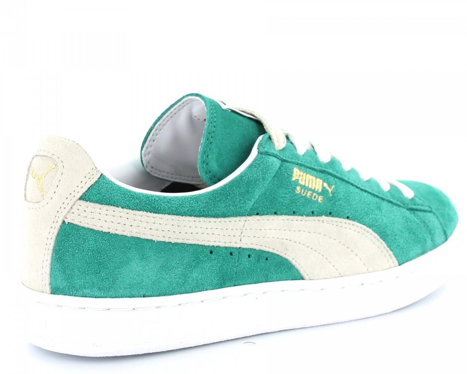 puma suede vert