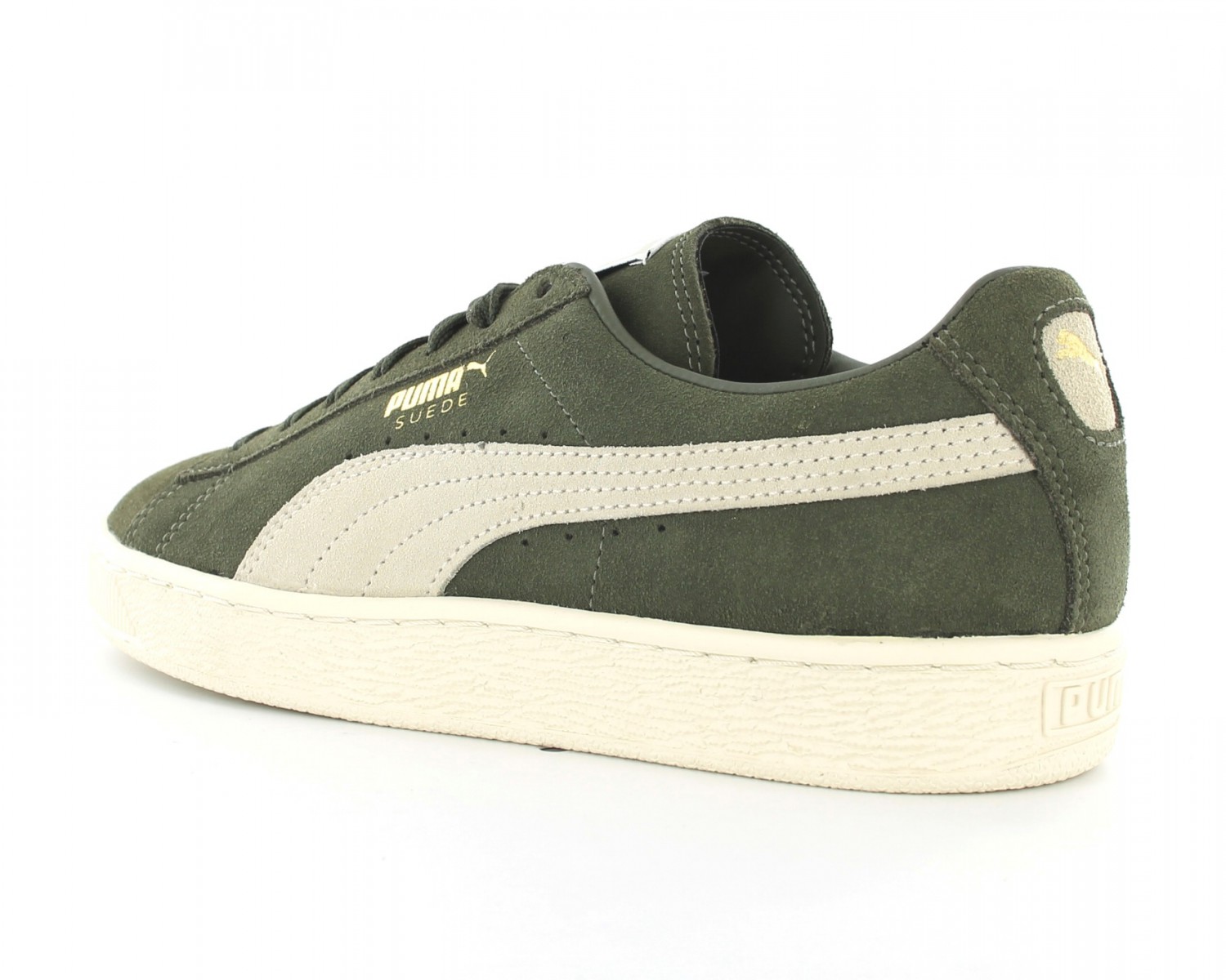 puma basket verte