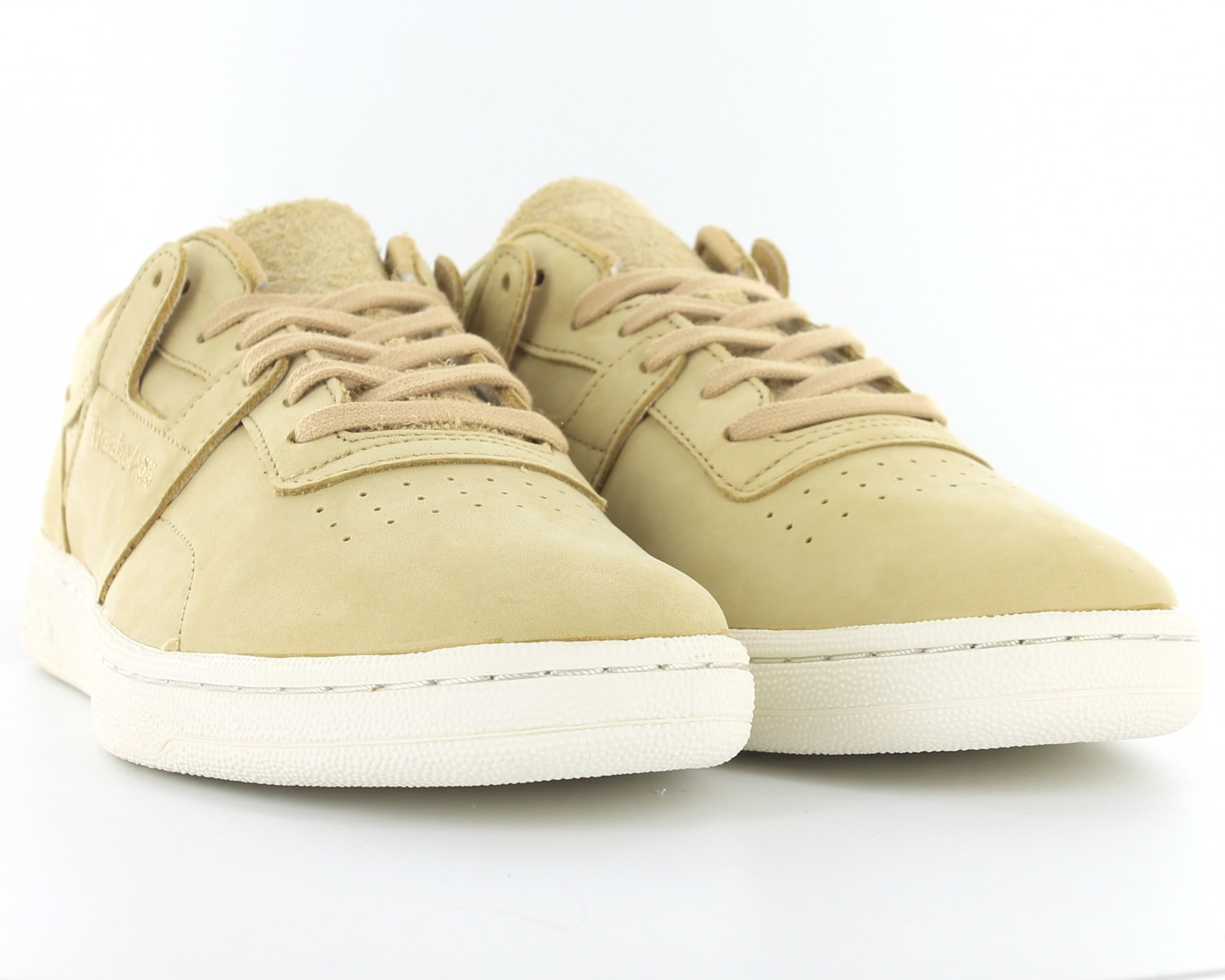 reebok club workout beige