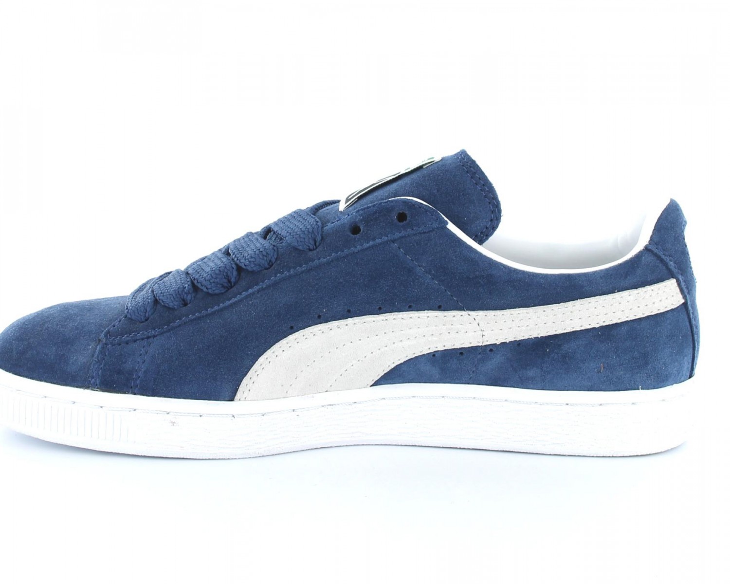 puma suede bleu femme