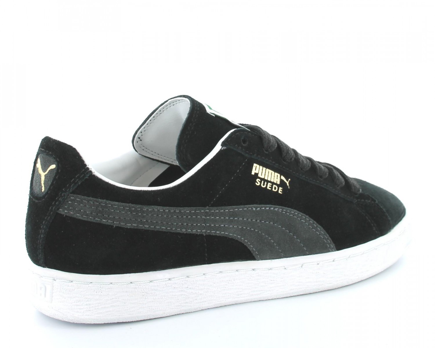puma suede noir gris