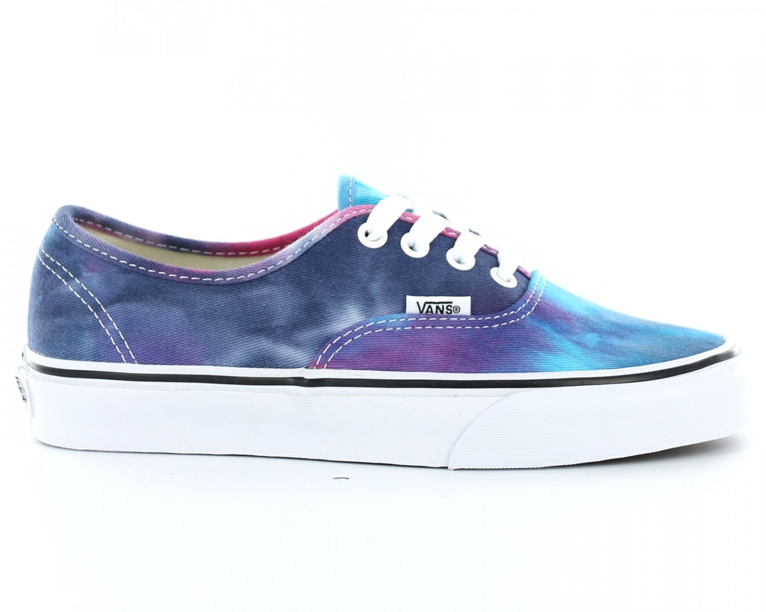 vans tie and dye bleu