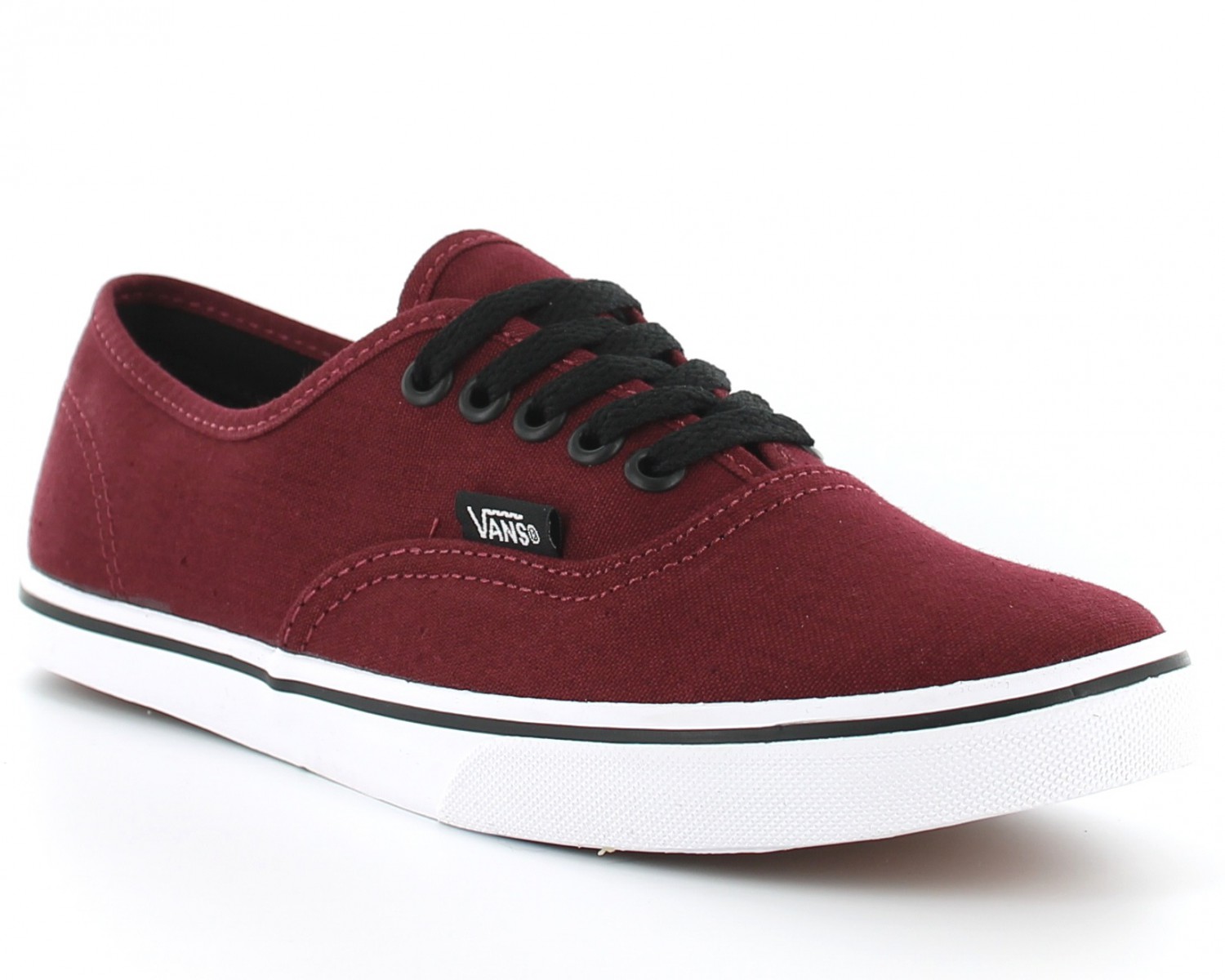 vans authentic lo pro rouge