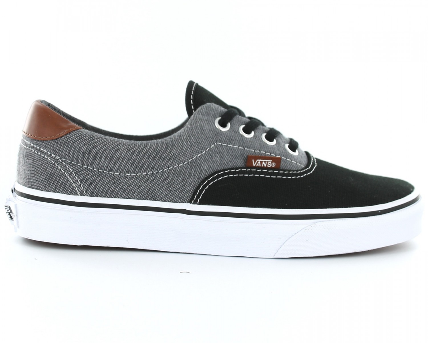 vans grise et marron