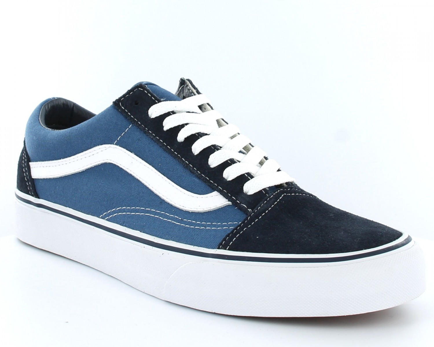 vans old skool bleu foncé