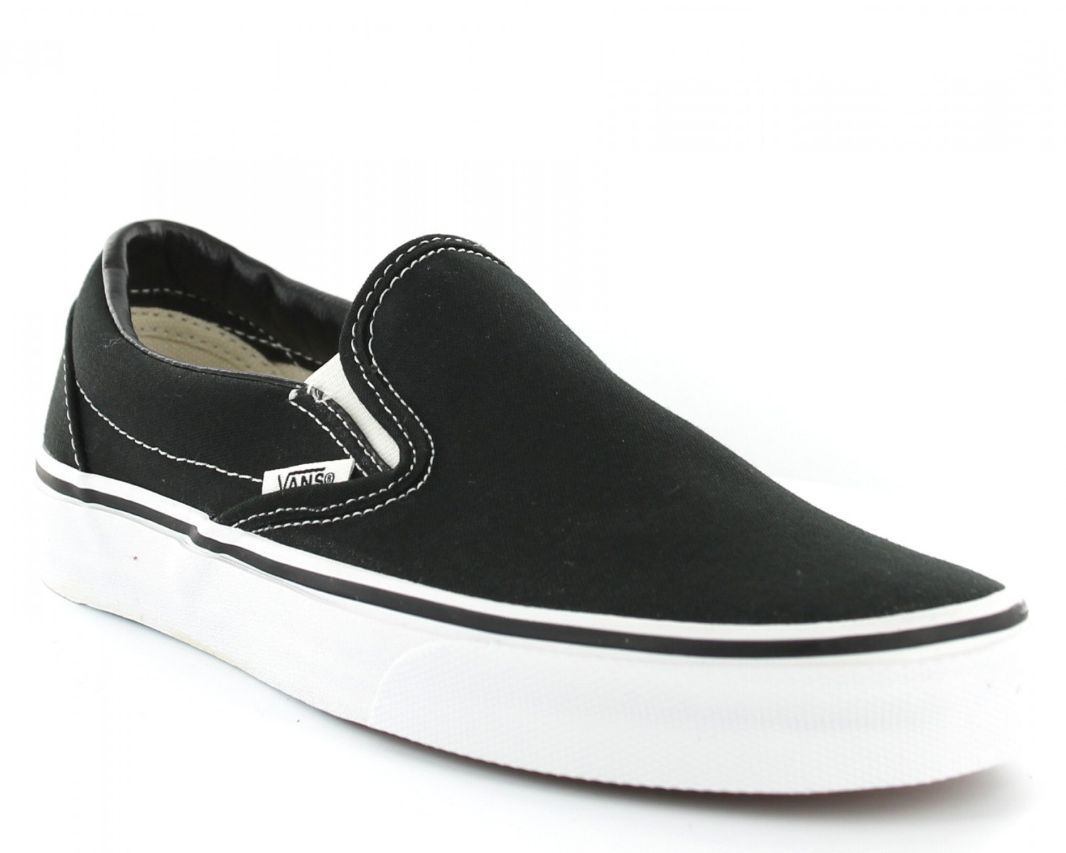 vans slip on noir et blanc